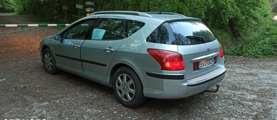 Peugeot 407 cena 4900 przebieg: 254500, rok produkcji 2004 z Kutno małe 254